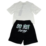 Do Not Conform Completo 2 Pezzi T-Shirt-Bermuda per Bambino DTS BIANCO/NERO DO NOT CONFORM 