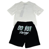Do Not Conform Completo 2 Pezzi T-Shirt-Bermuda per Bambino DTS BIANCO/NERO DO NOT CONFORM 