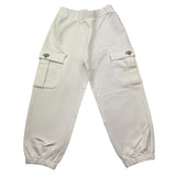 Liu Jo Pantalone Tuta Tinta Unita con Tasconi per Bambina KA5089 BIANCO LIU JO 