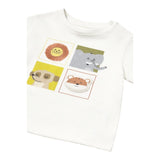 Mayoral T-Shirt Girocollo Tinta Unita con Stampa per Neonato 1056 BIANCO MAYORAL 