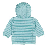 Save The Duck Giubbino Tinta Unita con Zip E Cappuccio per Bambino J32197G VERDE ACQUA SAVE THE DUCK 