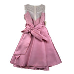 Magnifica Lulu Abito Cerimonia Giromanica Tinta Unita per Bambina AGATHAR ROSA MAGNIFICA LULU 