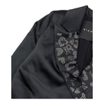 JOHN RICHMOND giacca tinta unita con brillantini Nero per Bambina RGA25045GC NERO JOHN RICHMOND 