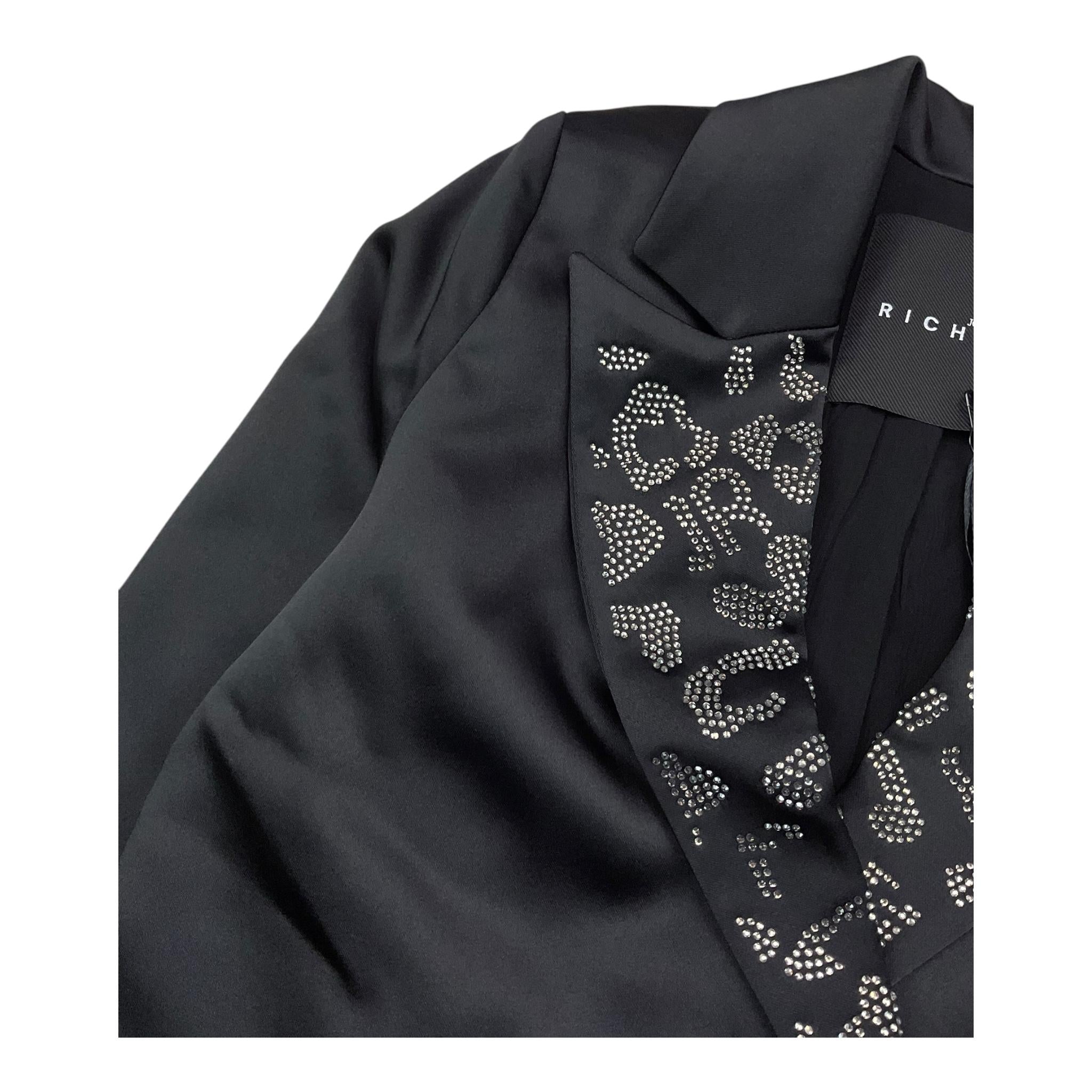 JOHN RICHMOND giacca tinta unita con brillantini Nero per Bambina RGA25045GC NERO JOHN RICHMOND 