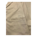 Please Giacca Tinta Unita Monopetto Beige Per Bambino