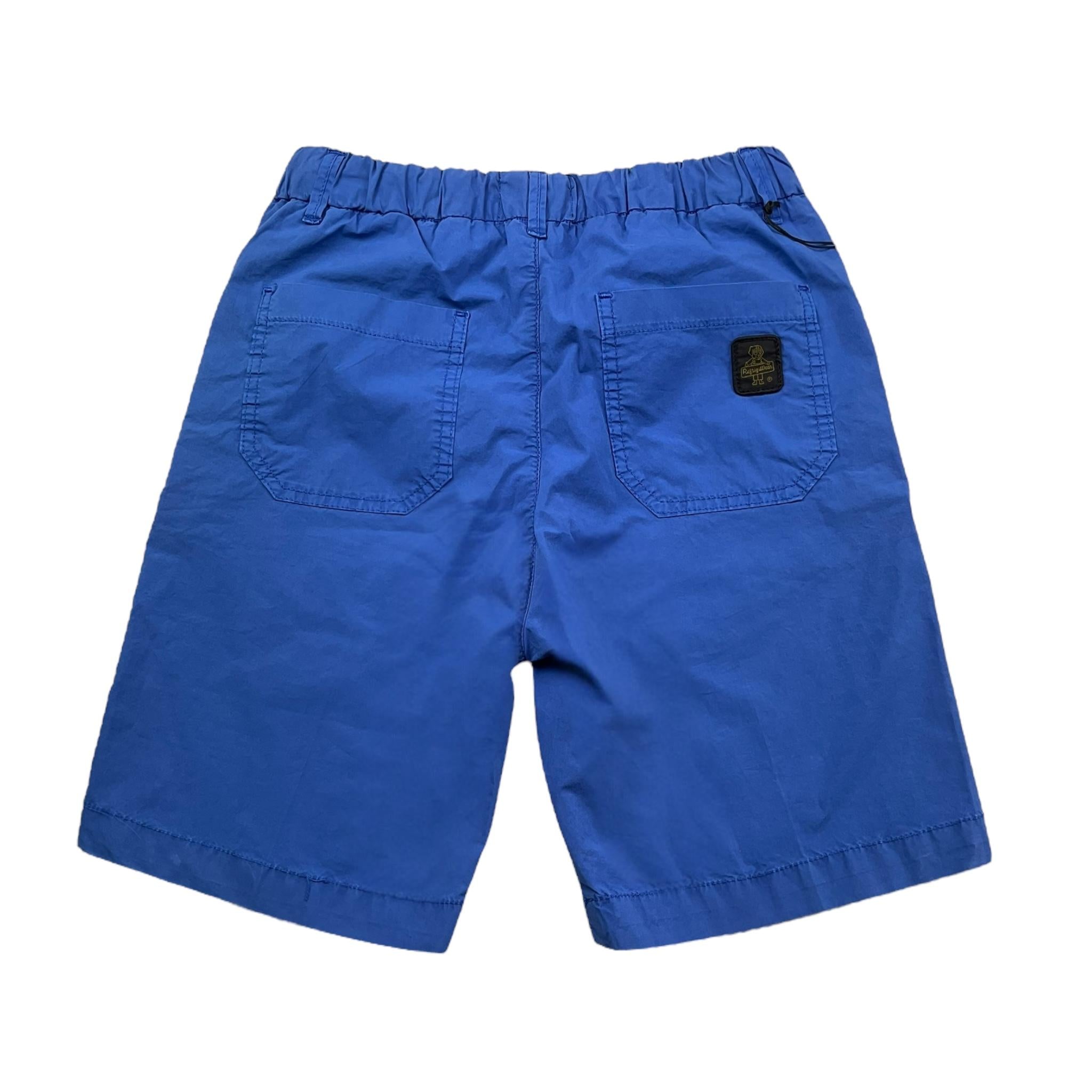 Refrigiwear Bermuda Tinta Unita con Elastico In Vita per Bambino RW210 BLU REFRIGIWEAR 