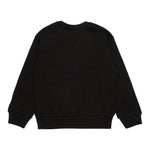 DIESEL felpa chiusa girocollo tinta unita con stampa logo Nero per Bambino H01787 NERO DIESEL 