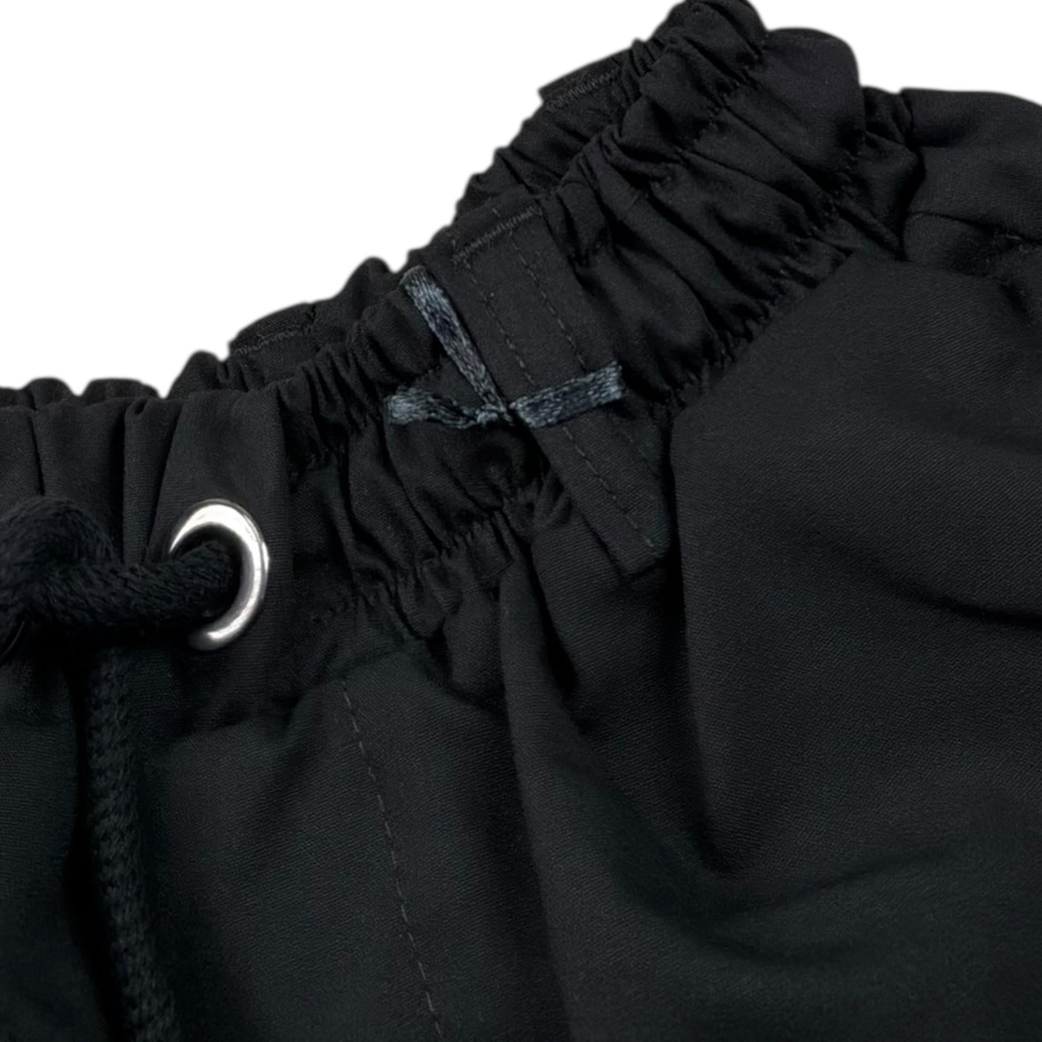 Syst Bermuda Tinta Unita con Elastico In Vita per Bambino BRB5004 NERO SYST 