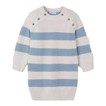MAYORAL abito in maglia girocollo fantasia a righe Beige per Bambina 4924 BEIGE MAYORAL 