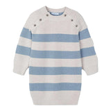MAYORAL abito in maglia girocollo fantasia a righe Beige per Bambina 4924 BEIGE MAYORAL 