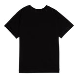 Dsquared2 T-Shirt Girocollo tinta unita con Stampa Nero per Neonato DQ2968X NERO DSQUARED2 