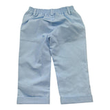 Le Bebe' Pantalone Tinta Unita con Elastico In Vita per Neonato LBB5351 AZZURRO LE BEBE' 