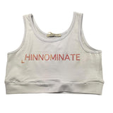 Hinnominate Top Tinta Unita con Stampa per Bambina 3646TY00281 BIANCO HINNOMINATE 