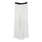 Liu Jo Pantalone Tinta Unita con Fantasia A Righe per Bambina GA5071XXX BIANCO LIU JO 