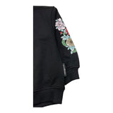 JOHN RICHMOND felpa chiusa girocollo tinta unita con ricami Nero per Bambina RGA25089FE NERO JOHN RICHMOND 