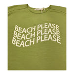 Zhoe & Tobiah Canotta Tinta Unita con Stampe In Contrasto per Bambino BSE17M VERDE ZHOE & TOBIAH 