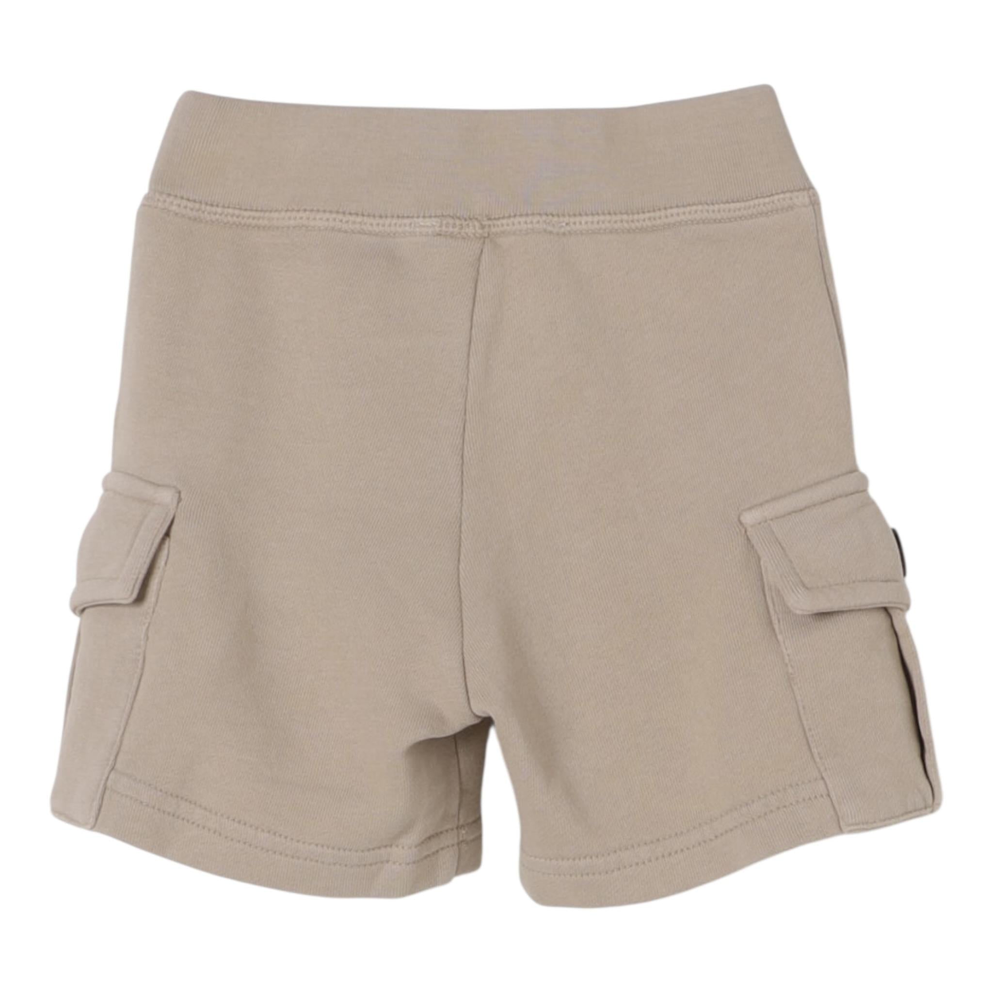 Dsquared2 Bermuda tinta unita con Elastico In Vita Beige per Bambino DQ2872J BEIGE DSQUARED2 