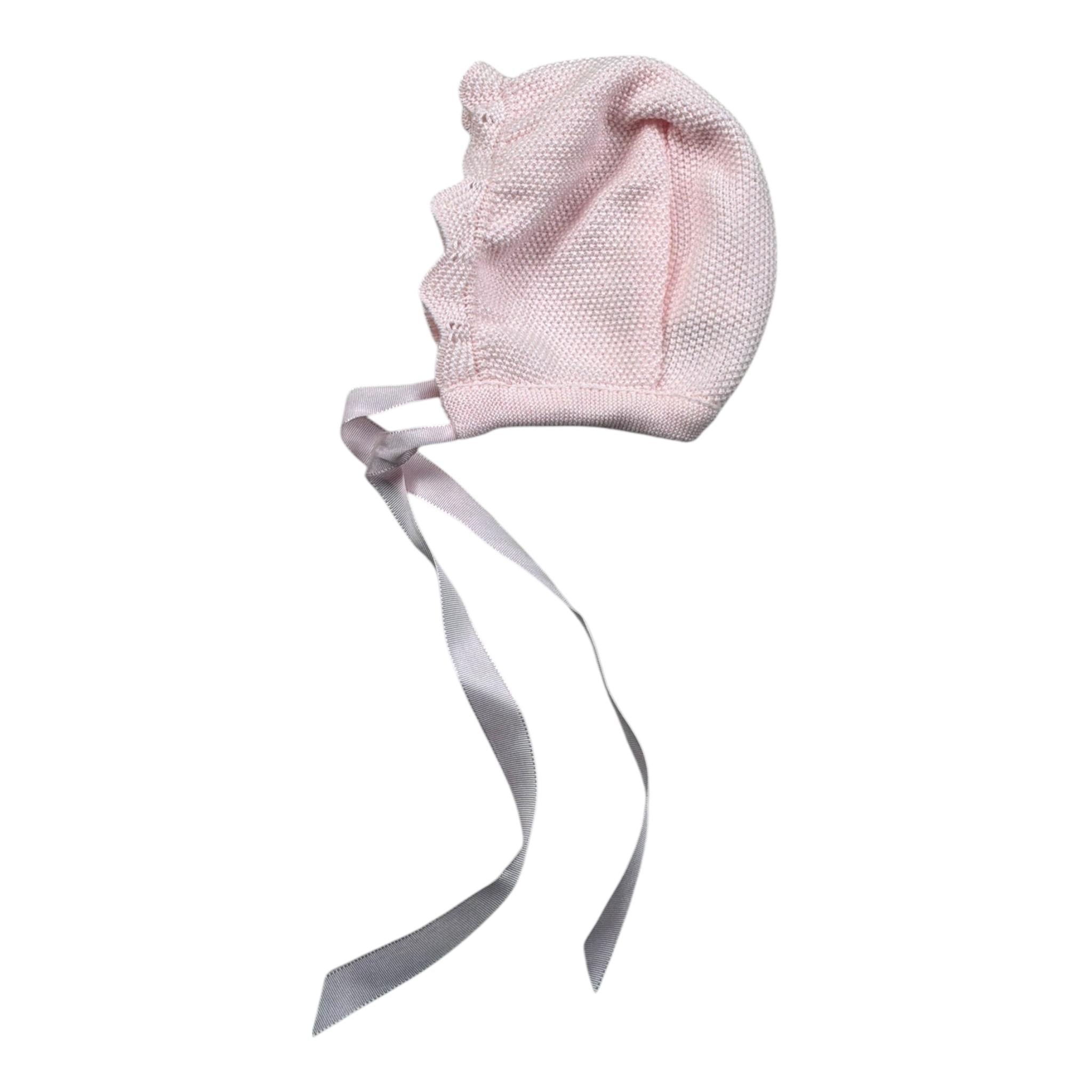 Mac Ilusio'N Cappello Tinta Unita con Ricami per Neonata WJUWIIWE ROSA MAC ILUSIO'N 