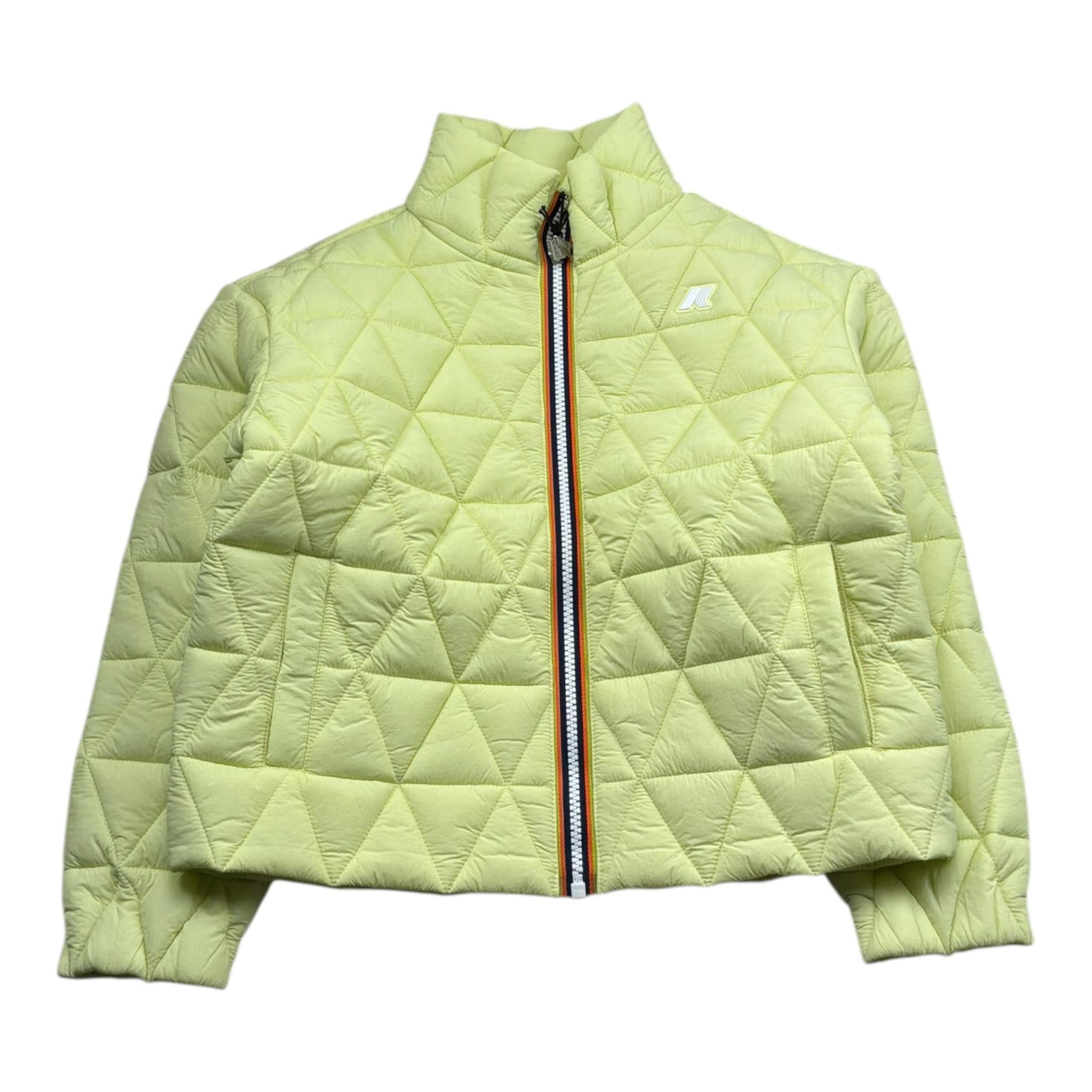 K-Way Giubbino Tinta Unita con Zip  per Bambino K21367W VERDE K-WAY 