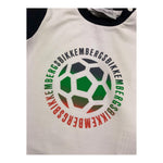 Bikkembergs T-Shirt Girocollo Tinta Unita con Maniche In Contrasto per Bambino BK1732J BIANCO BiKKEMBERGS 