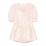 Elisabetta Franchi Pantalone Tinta Unita Modello Palazzo per Bambina EFPA286 ROSA ELISABETTA FRANCHI 