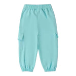 Sarabanda Pantalone Tinta Unita con Elastico In Vita per Bambina 0B218 VERDE ACQUA SARABANDA 