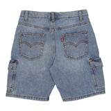 Levi'S Bermuda In Denim Tinta Unita per Bambino 8EM377 AZZURRO LEVI'S 