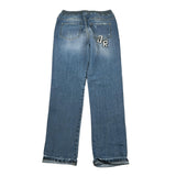 John Richmond Jeans tinta unita con Elastico In Vita Azzurro per Bambino RBA23136JE AZZURRO JOHN RICHMOND 