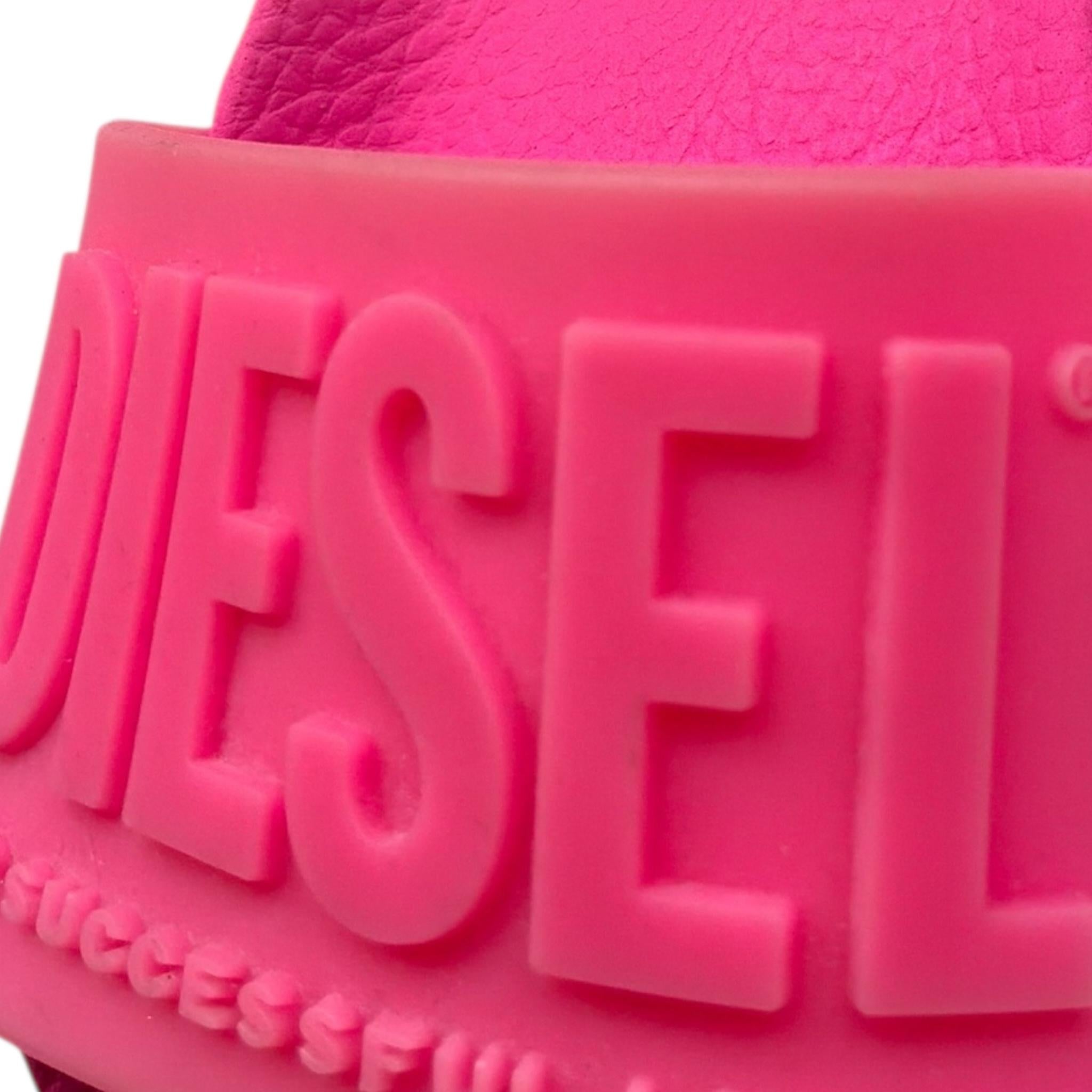 Diesel Ciabatta Tinta Unita con Logo per Bambina CIABF FUXIA DIESEL 