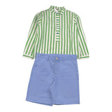Paz Rodriguez Completo 2 Pezzi Camicia-Bermuda per Bambino 006151495 VERDE PAZ RODRIGUEZ 