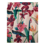 Guess Pantalone Modello A Palazzo Tinta Unita con Stampa Fiori per Bambina J5GB09WA2T0 BEIGE GUESS 