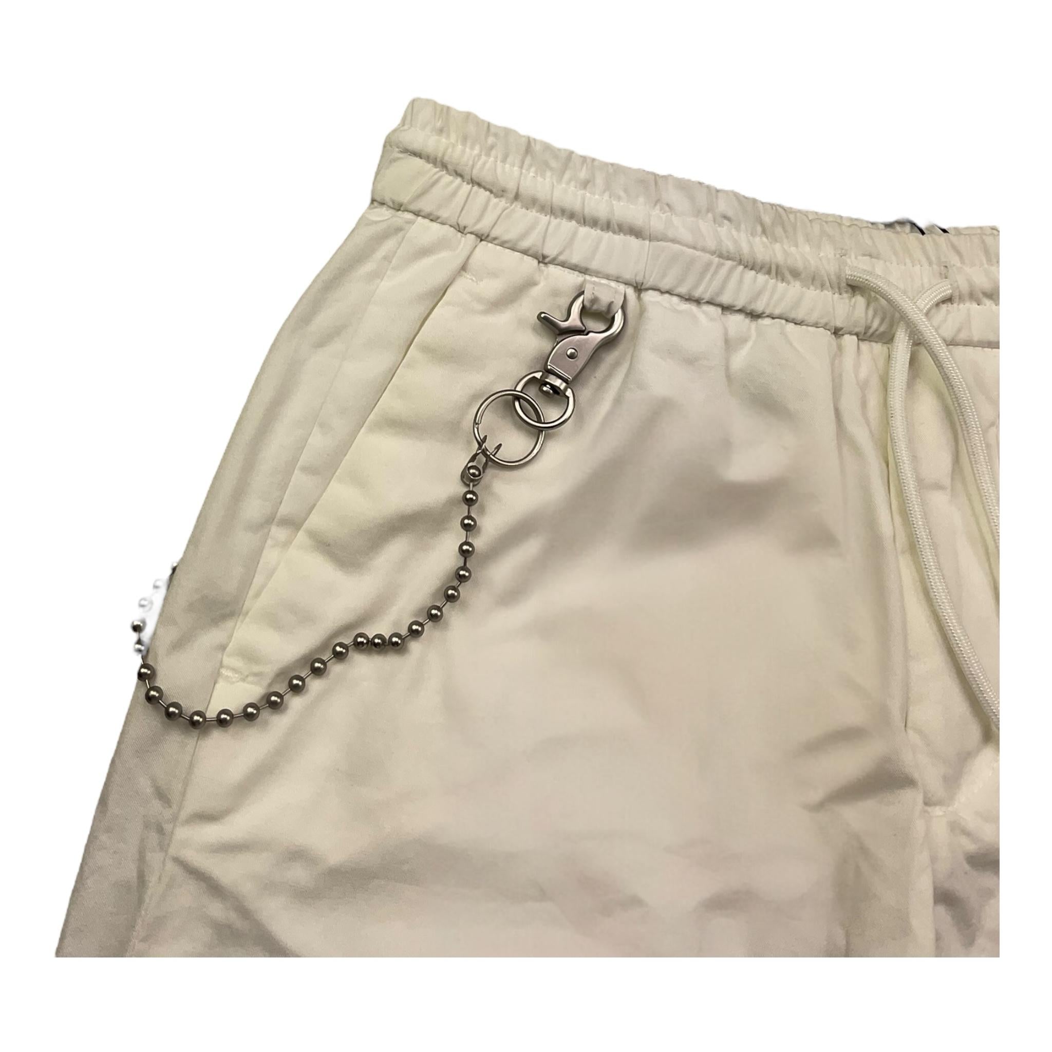 Antony Morato Bermuda Tinta Unita con Elastico In Vita per Bambino SH00086 BIANCO ANTONY MORATO 