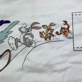 DIADORA t-shirt girocollo tinta unita stampa looney tunes Bianco per Bambino 502180949 BIANCO DIADORA 