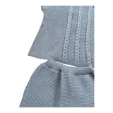 Juliana Completo 2 Pezzi T-Shirt-Culotte Tinta Unita per Neonato 25074 AZZURRO POLVERE JULIANA 