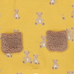 MAYORAL set utina bicolore con salopette e shirt integrata-cappello Bianco/giallo per Neonato 2618 BIANCO/GIALLO MAYORAL 