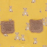 MAYORAL set utina bicolore con salopette e shirt integrata-cappello Bianco/giallo per Neonato 2618 BIANCO/GIALLO MAYORAL 