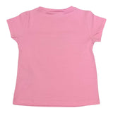 Liu Jo T-Shirt Girocollo Tinta Unita con Brillantini per Neonata KA5021X ROSA LIU JO 