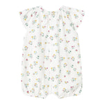 Mayoral Pagliaccetto Tinta Unita con Fantasia Fiori per Neonata JEJJ BIANCO MAYORAL 