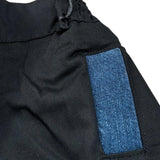 Syst Bermuda Tinta Unita con Elastico In Vita per Bambino BRB5002 NERO SYST 