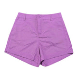 Liu Jo Short Tinta Unita con Brillantini per Bambina GA5204 VIOLA LIU JO 