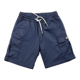 Nupkeet Bermuda Tinta Unita Con Elastico In Vita Blu Per Bambino