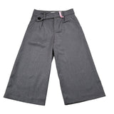 Vicolo Pantalone Tinta Unita Modello Palazzo per Neonata 3141P1230 GRIGIO VICOLO 