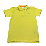 Trussardi Polo Mezza Manica Tinta Unita con Stampa per Bambino TBP25147PO GIALLO TRUSSARDI 