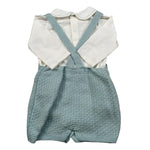 Paz Rodriguez Completo 2 Pezzi Body-Salopette per Neonato 007112137 VERDE PAZ RODRIGUEZ 