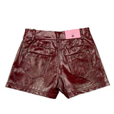 JOHN RICHMOND short vernice tinta unita Rosso per Bambina RGA25098SH ROSSO JOHN RICHMOND 