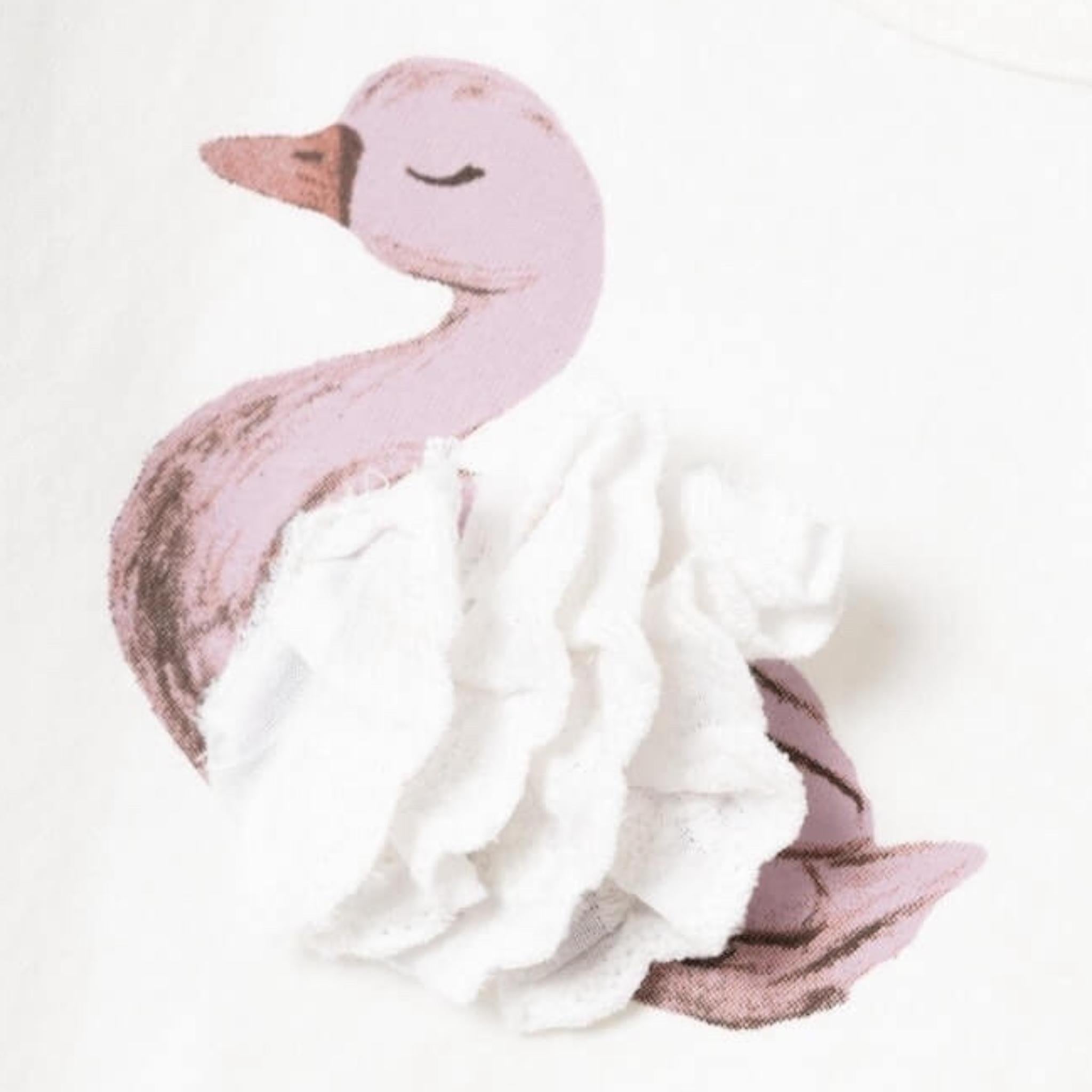 NAME IT shirt tinta unita girocollo con stampa Bianco per Neonata 13225644 BIANCO NAME IT 