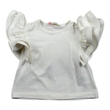 Vicolo T-Shirt Girocollo Tinta Unita con Logo per Neonata 3146M00370 PANNA VICOLO 