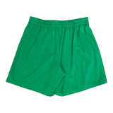 Gaelle Short Tinta Unita con Elastico In Vita Verde per Bambina
