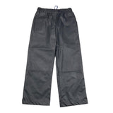 PICCOLA LUDO pantalone modello a palazzo tinta unita in ecopelle Nero per Bambina BS9WB001 NERO PICCOLA LUDO 