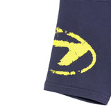 Diesel Bermuda In Felpa tinta unita con Logo Blu per Neonato K00630O BLU DIESEL 